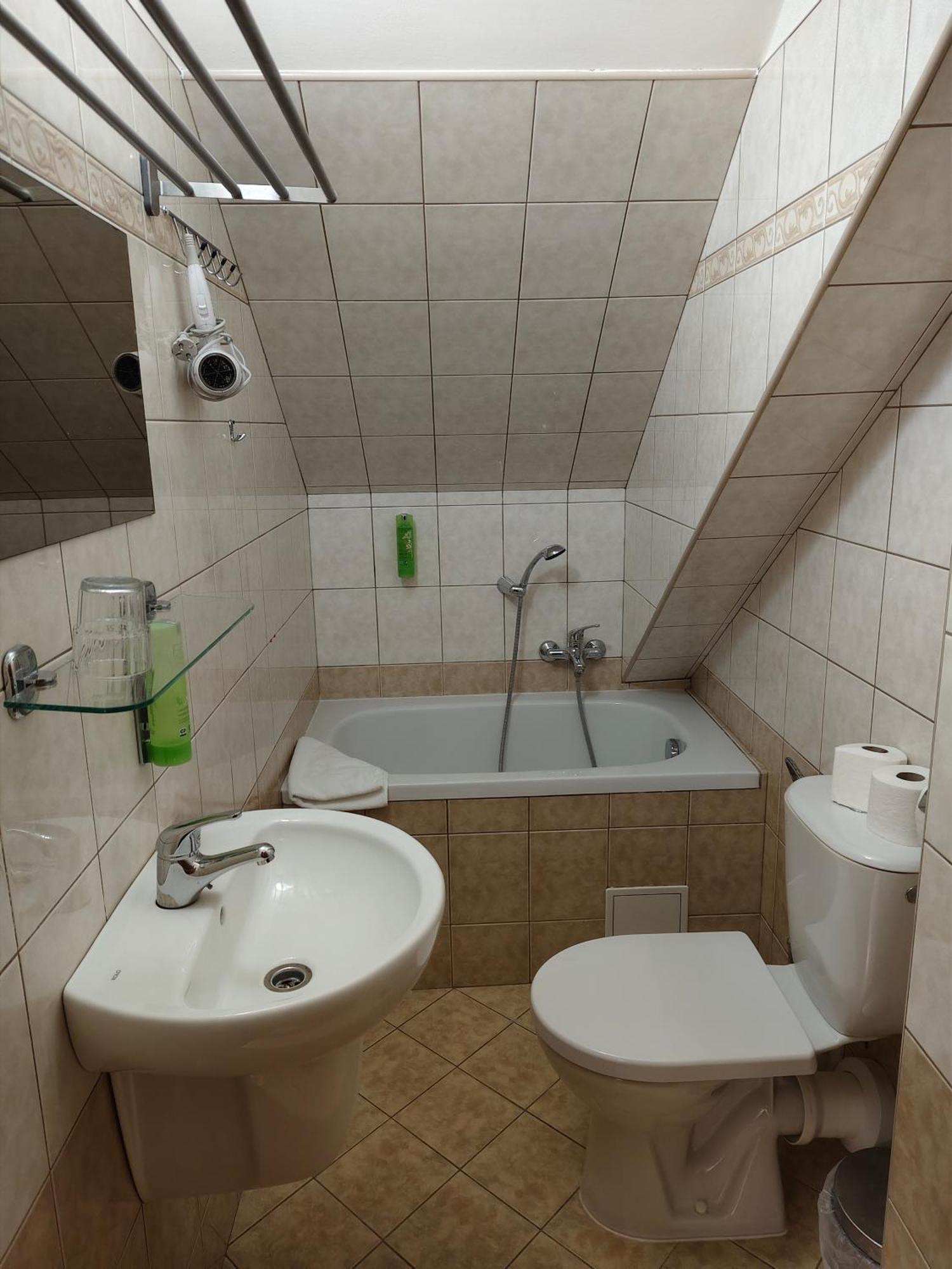 Hotel Bily Konicek Trebon Bagian luar foto