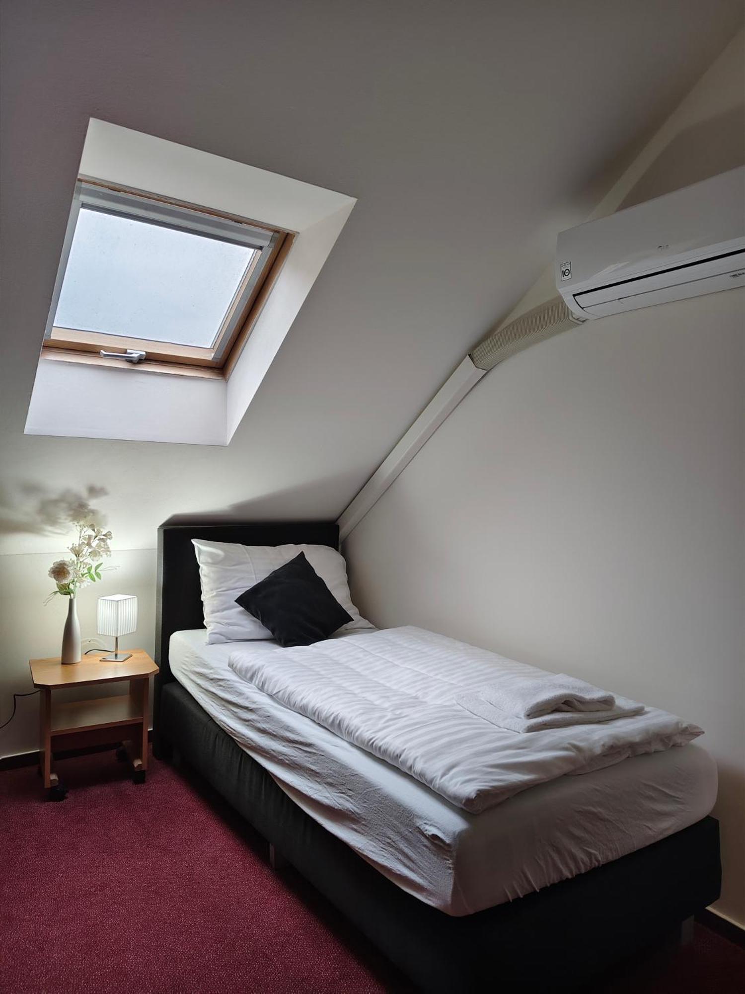 Hotel Bily Konicek Trebon Bagian luar foto