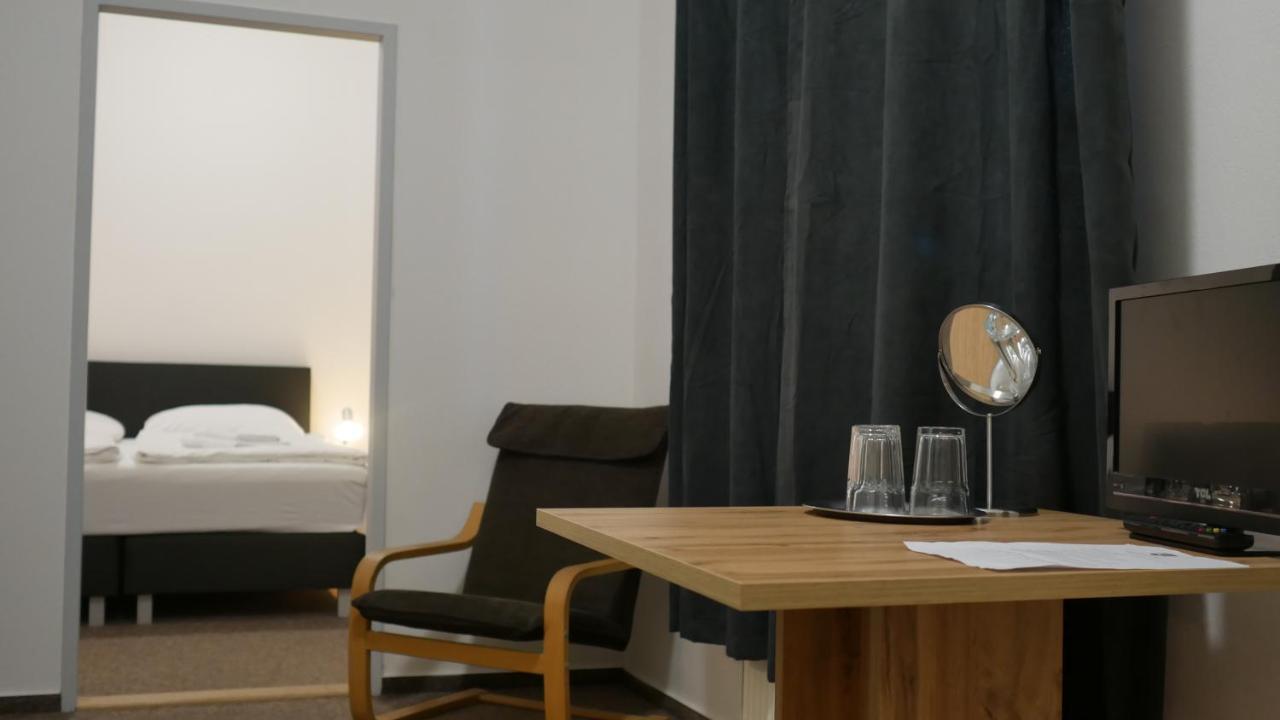 Hotel Bily Konicek Trebon Bagian luar foto